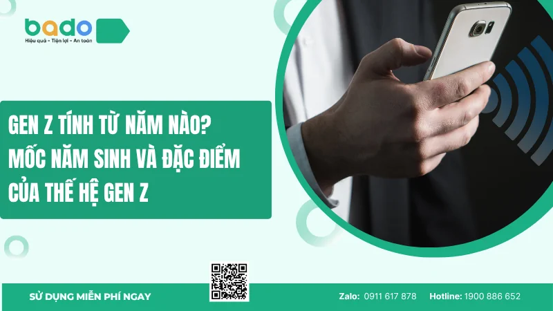 Gen Z tính từ năm nào? Mốc năm sinh và đặc điểm của thế hệ